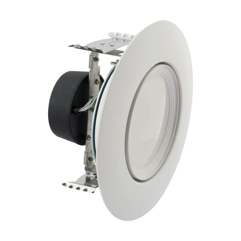 10.5w LED Directional Retrofit Downlight 5-6 in. CCT Tunable 90 deg. 120v