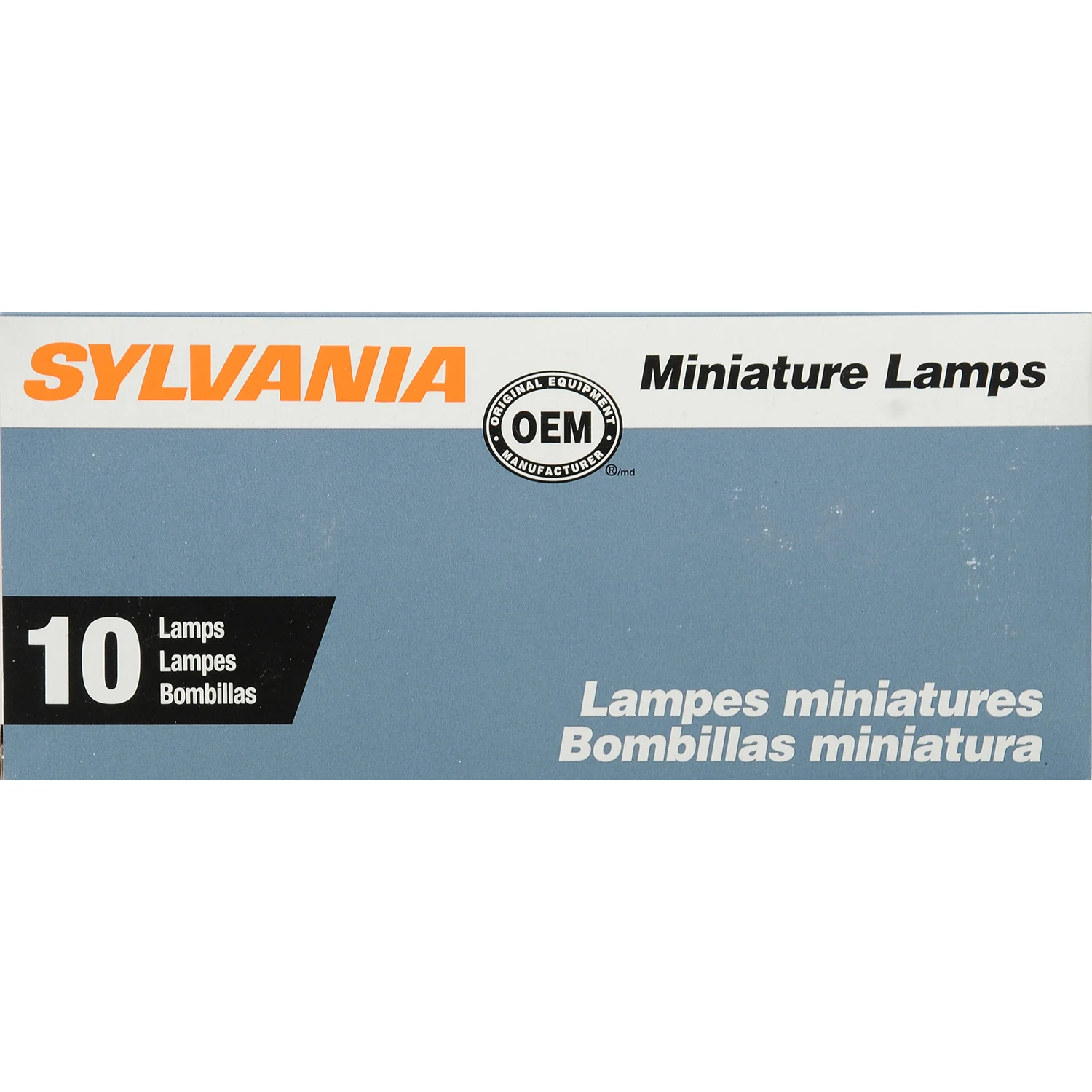 10-PK SYLVANIA 93 Standard Automotive Light Bulb - Image 2