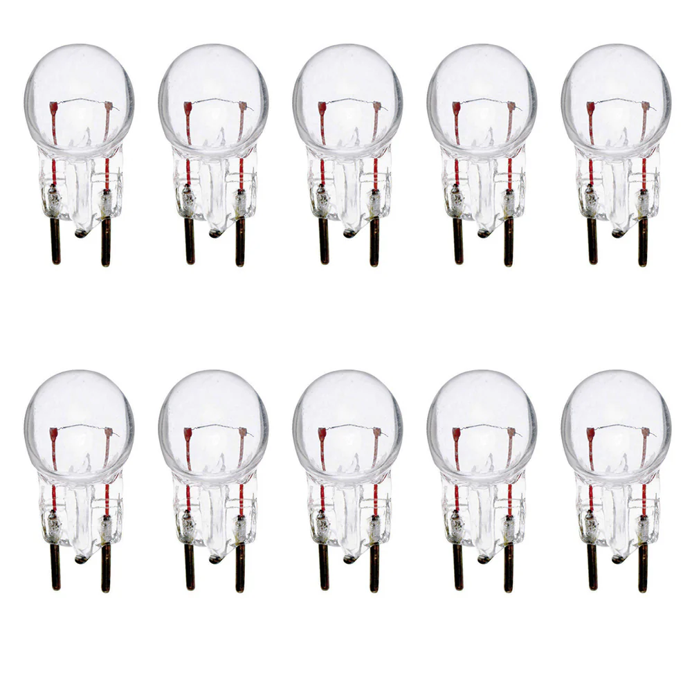 Satco S6932 1.44W 14.4V G3.5 Globe G4.8 Bi-Pin Miniature light bulbs
