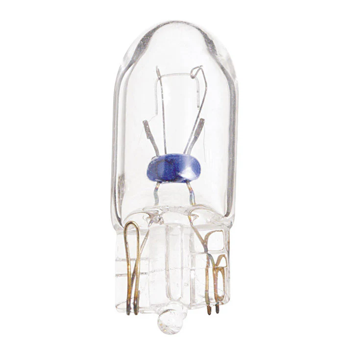 10Pk - Satco S6975 7.5W 24V T3.25 Clear Wedge Base Xenon Miniatures Lamps - Image 2