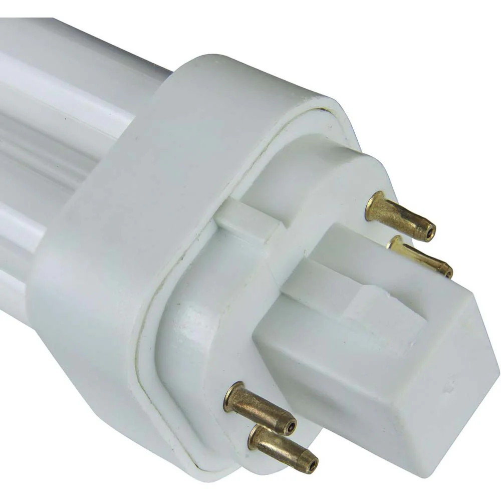 10Pk - Sunlite 18w 2700K PLD 4-Pin Double U-Shaped Twin Tube G24Q-2 Base Bulb - Image 3