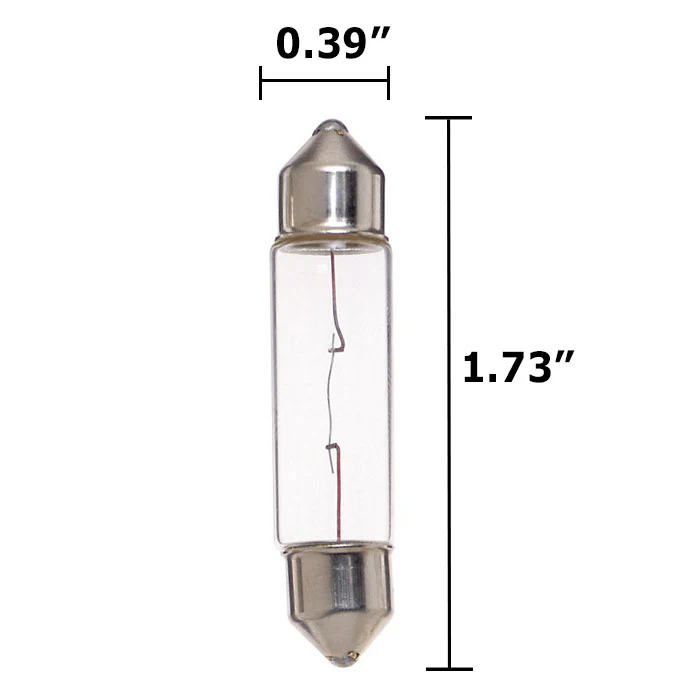 10PK. - SYLVANIA 6411 10w 12v Automotive Light Bulb - Image 2