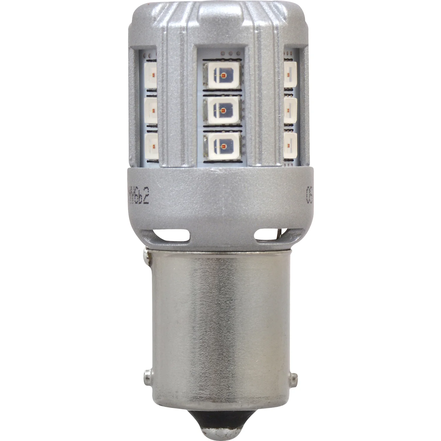 2-PK SYLVANIA 1141 Red LED Automotive Bulb - also fits 7506, 1156 - Image 3
