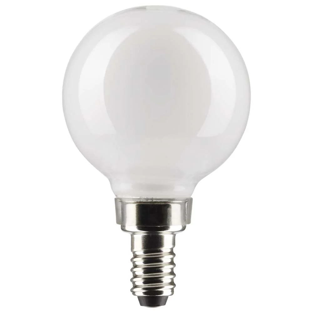 2Pk - 4.5W G16.5 LED White Candelabra Base 2700K 350 Lumens 120v