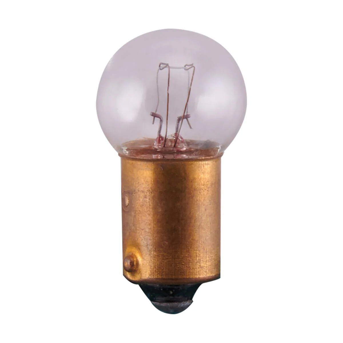 2Pk - Satco 3.78w miniature G4-1/2 2000 Miniature Bayonet base 14v Clear Bulb