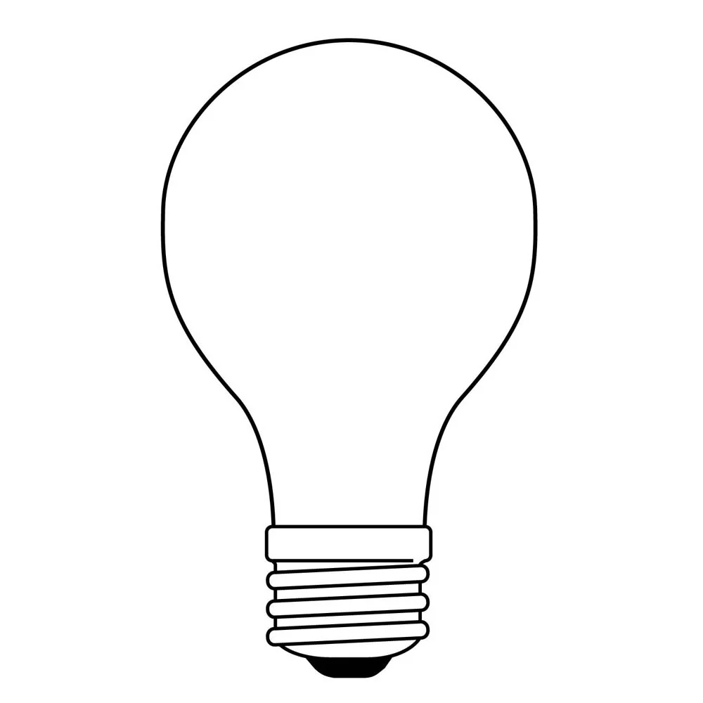 2Pk - Sunlite 40w A19 120v E26 Medium Base Ceramic Yellow Colored Light Bulb - Image 3