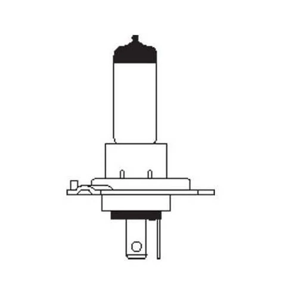 2Pk - Tungsram 9003 H4 HB2 Standard head lamps Automotive Bulb - Image 4