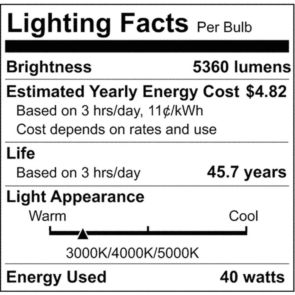 4-ft Vapor Tight Linear Fixture w/ Microwave Sensor CCT Tunable - Image 9