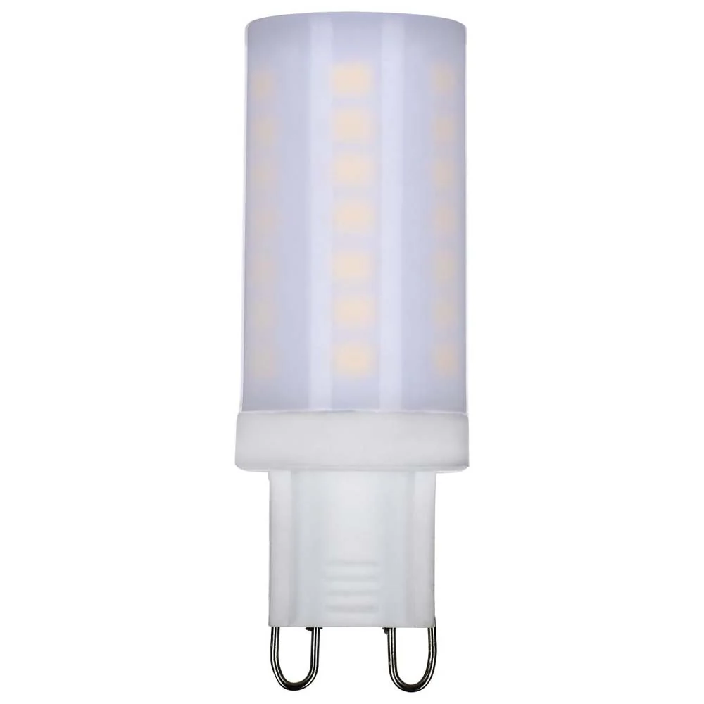5W JCD LED Frosted 4000K G9 G9 Double Loop Base 120v