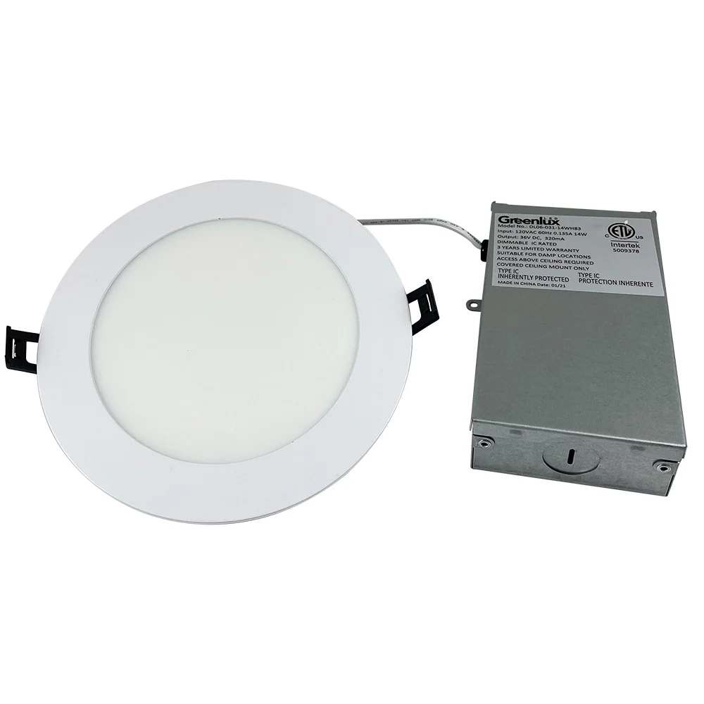6in LED Low Profile Downlight 3K/4K/5K Selectable CCT Dimmable - 100W Replacement - Image 3
