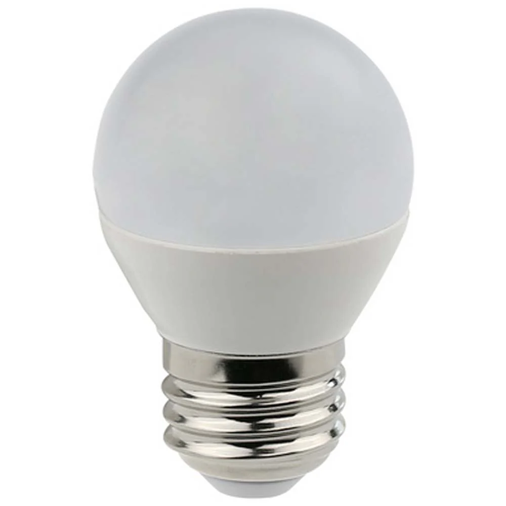 6Pk - Sunlite 5w LED G16 Frosted 120v E26 Base 3000K Natural White Bulb - Image 2