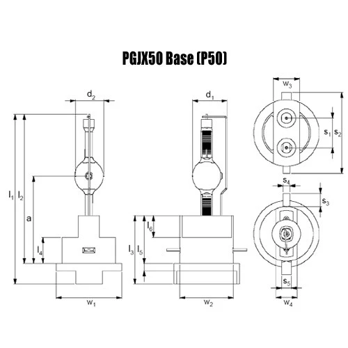Acme XP-700 SZA, WZA - Osram Original OEM Replacement Lamp - Image 2