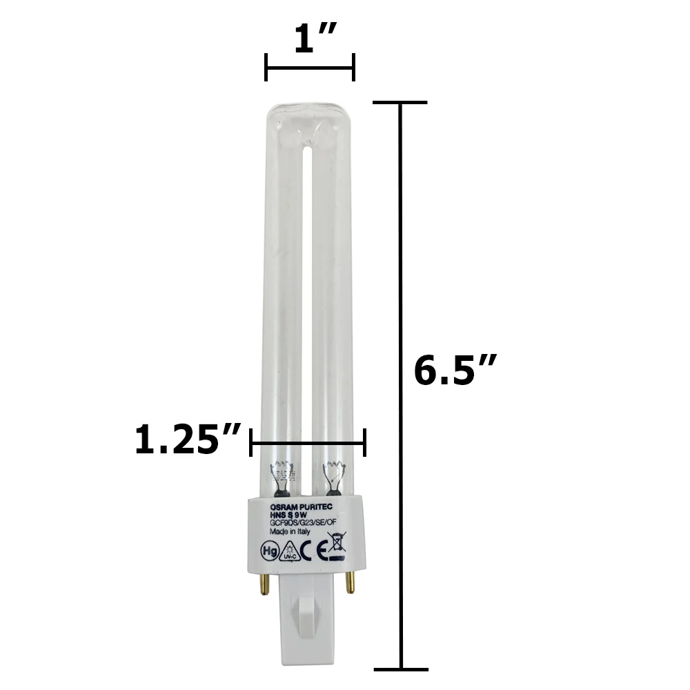 American Ultraviolet GML370 Germicidal UV Replacement bulb - Osram OEM bulb - Image 5