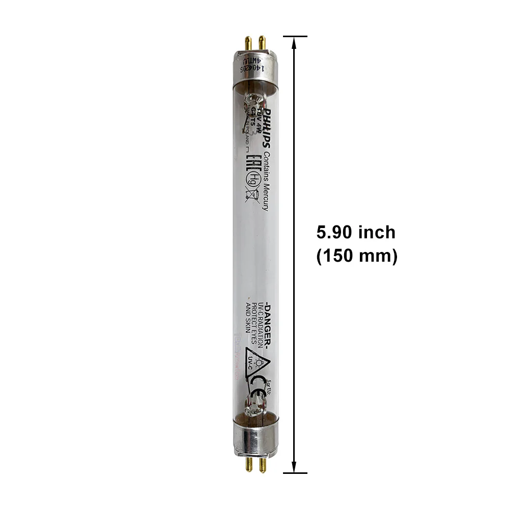 AquaStar Portable Water Purifier Germicidal UV Replacement bulb - Philips OEM bulb - Image 2