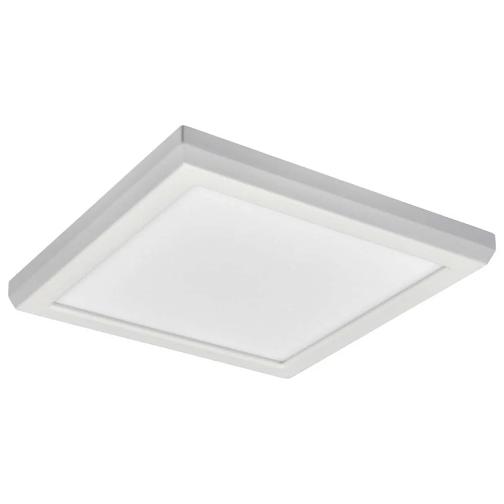 11w 7in. Square LED Flush Mount CCT Selectable with White Finish - Image 3