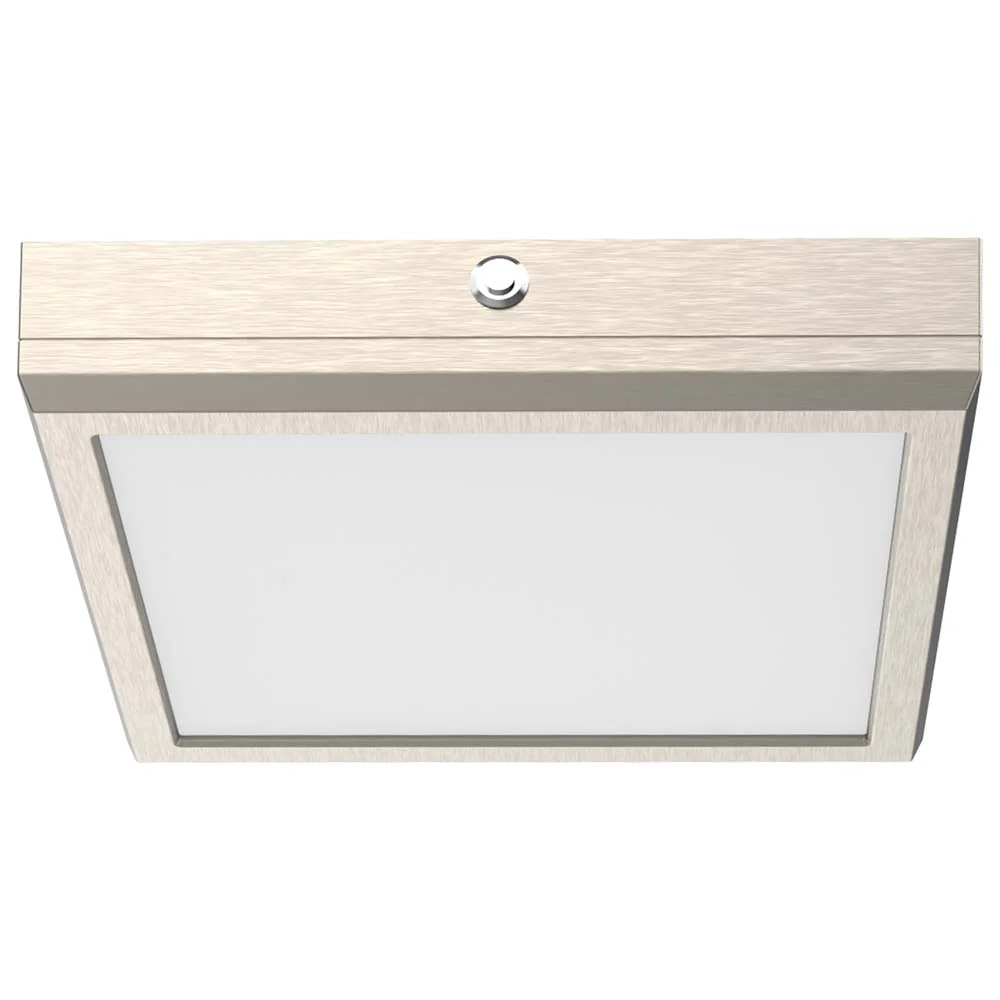 Blink Pro EM Battery Backup 9-in Square Shape Brushed Nickel Finish