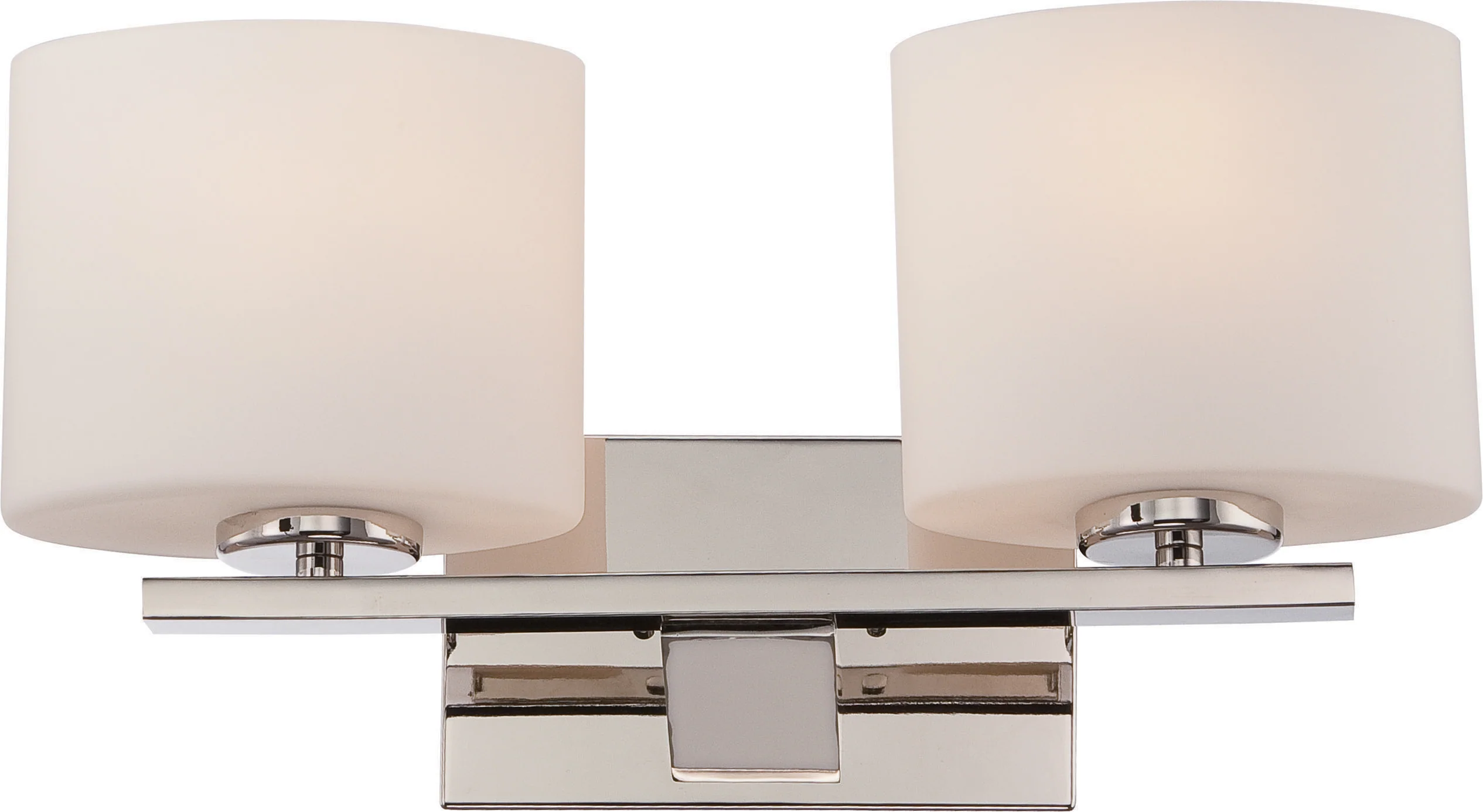 Breeze - 2 Light Vanity Fixture w/ Etched Opal Glass