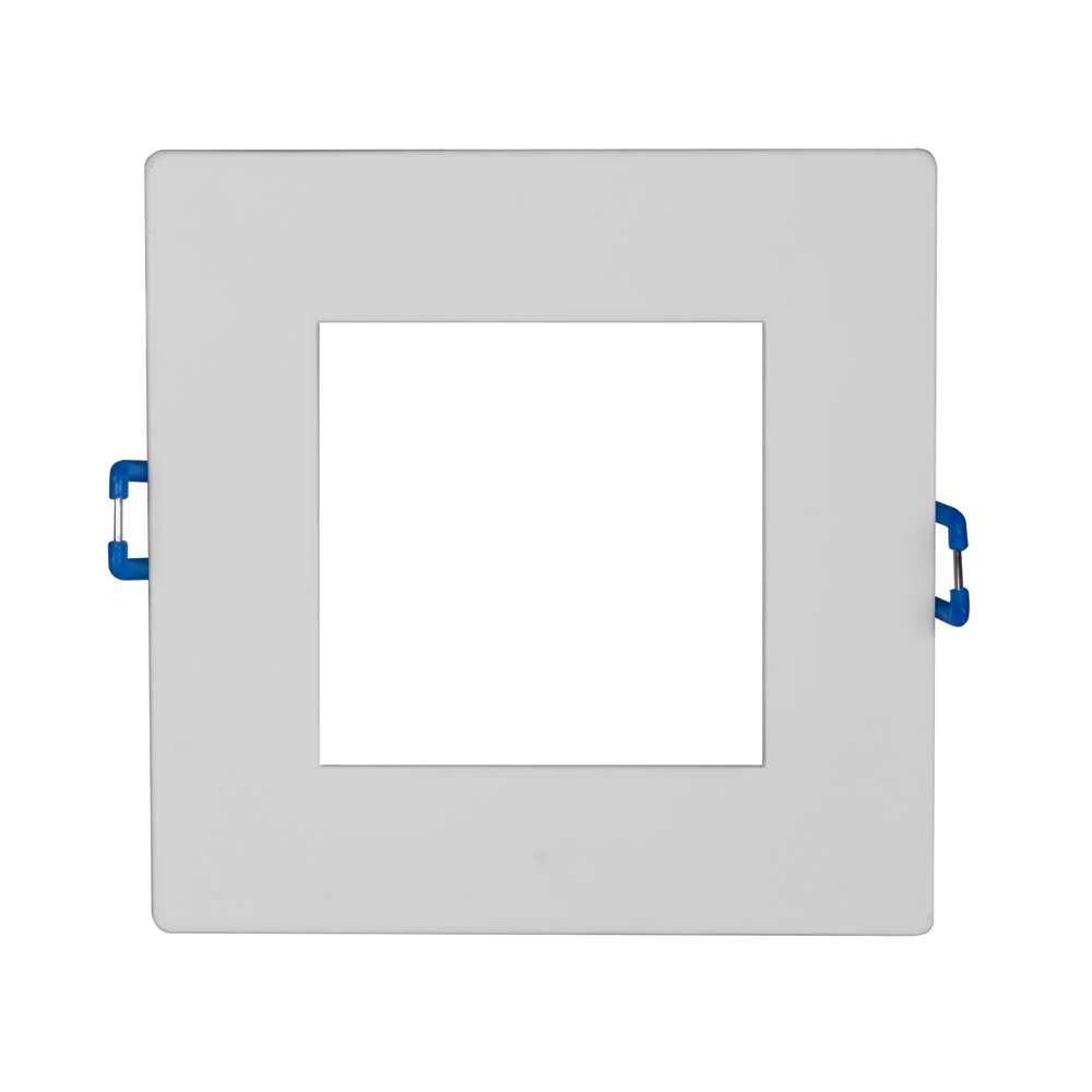 DLE6 Series 6 in. Square White Flat Panel LED Downlight in 4000K - Image 4