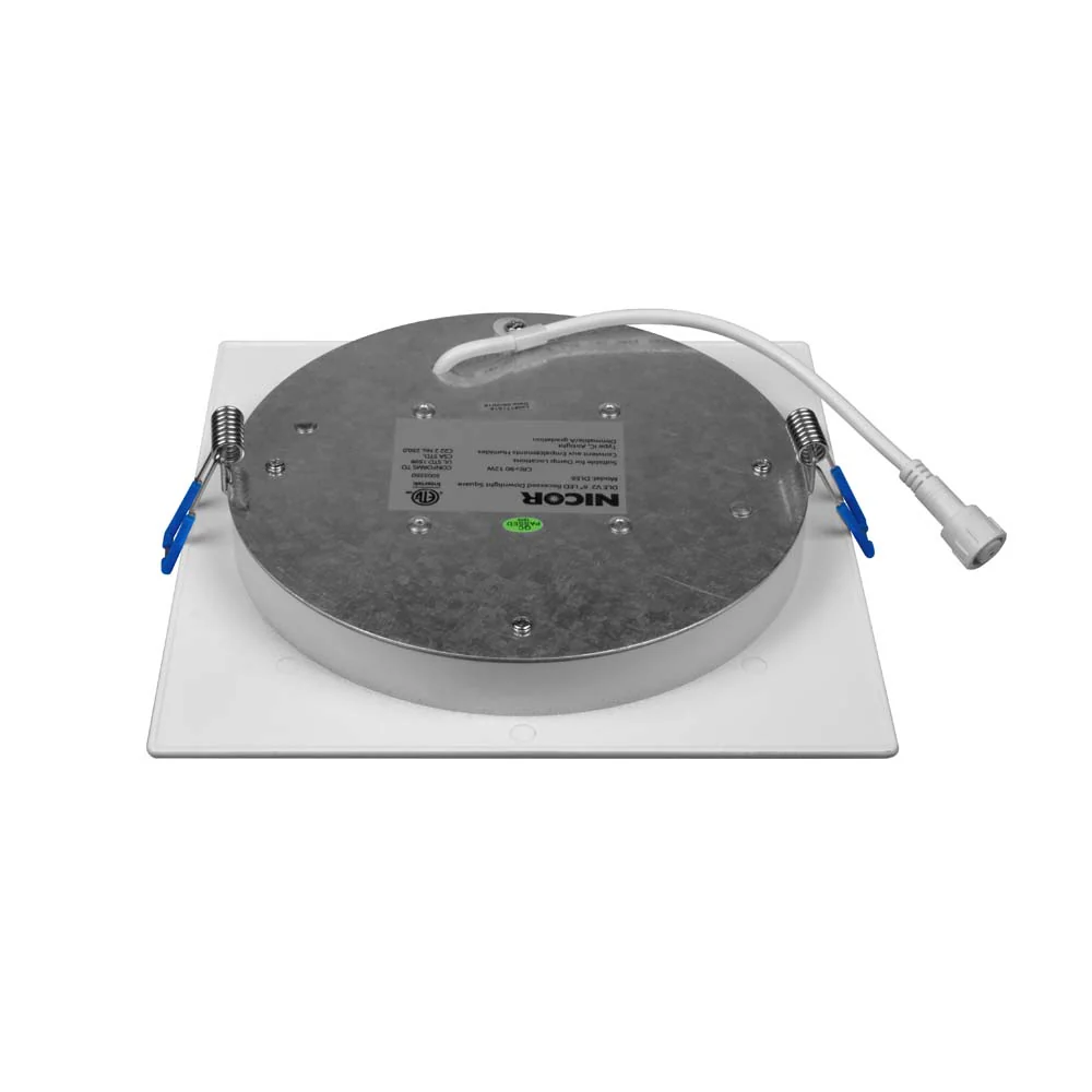 DLE6 Series 6 in. Square White Flat Panel LED Downlight in 4000K - Image 8