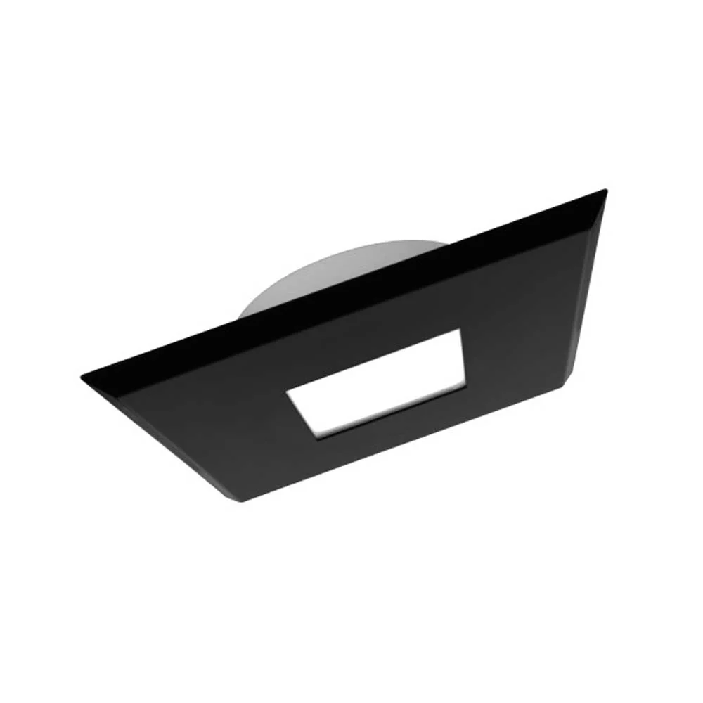 DLFv4 SureFit 5-inch Selectable LED Flush Mount Downlight with Square Black Trim