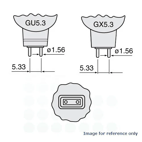 FHS bulb OSRAM MR13 300w 82v 3300k GX5.3 Halogen Light Bulb - Image 5