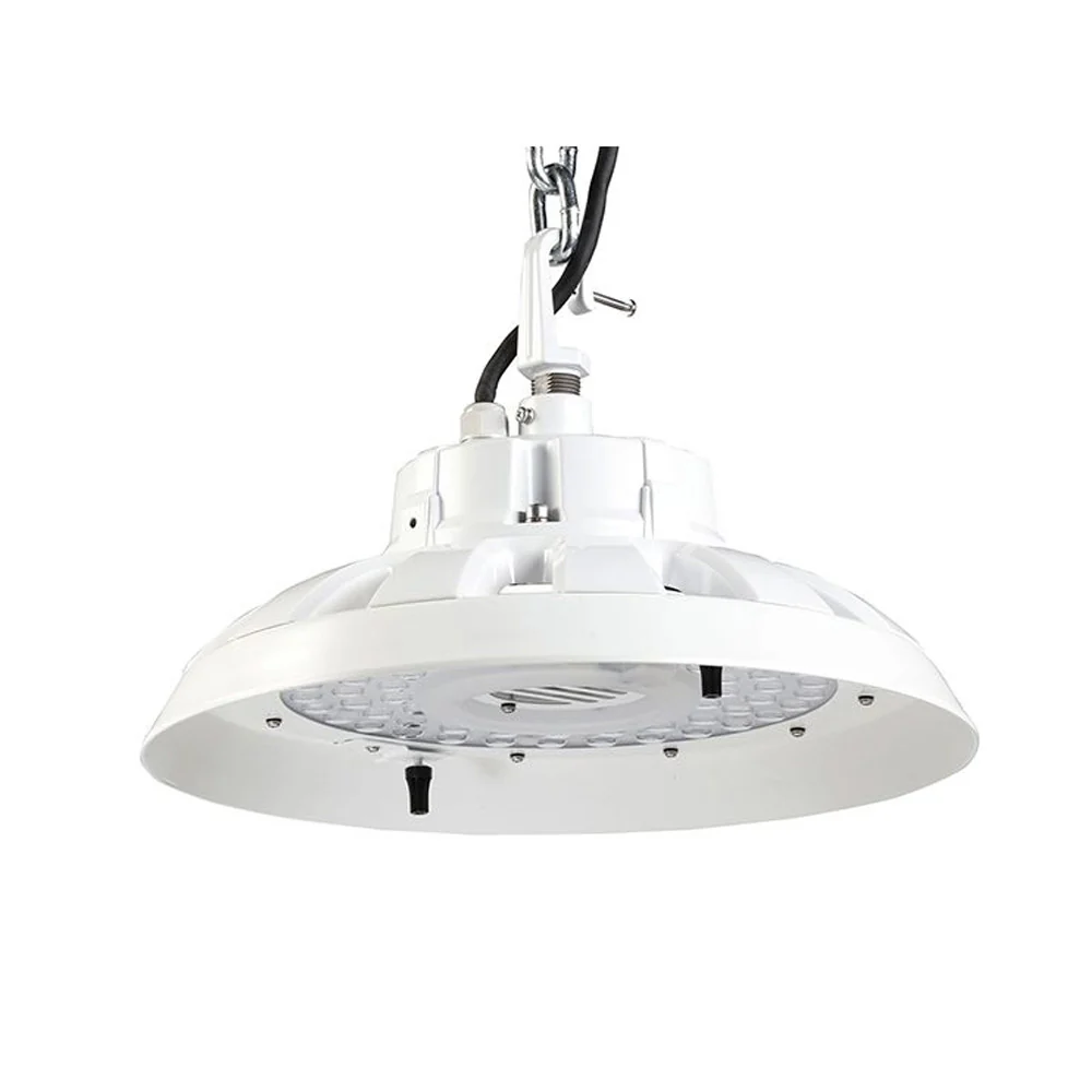 GE 160w UFO High Bay LED Pendant 4000K Cool White 22,000LM 120-277V Lamp