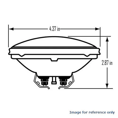 4414 - 18w 12.8v PAR36 Sealed Beam GE Replacement Bulb - Image 3