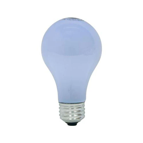 GE 48689 75W A19 E26 120V Reveal Soft White 2850K CC-8 Halogen Light bulb