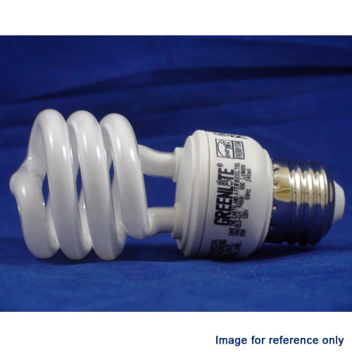 GREENLITE 13W 120V Compact Fluorescent Mini Twist Soft White Light Bulb - Image 2