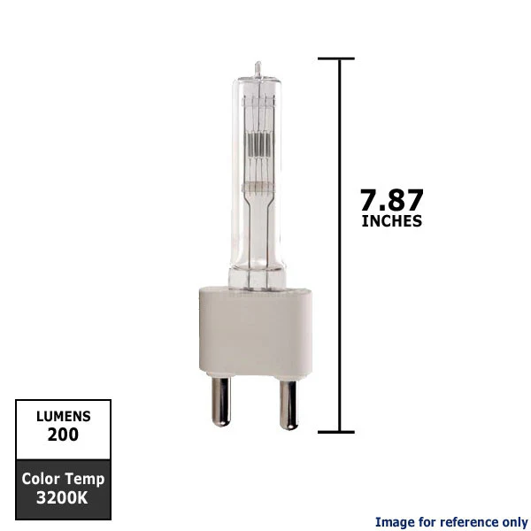 Mole Litewate Fresnels CYV Type 5291 1,000W 8-in Junior Solarspot Replacement Lamp - Image 2