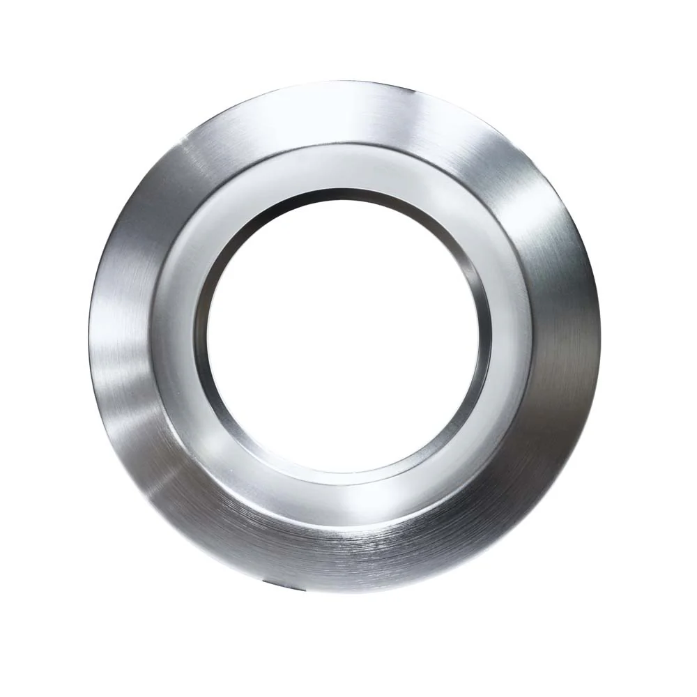 Nickel Finished Trim for NICOR CLR8 LED Downlight