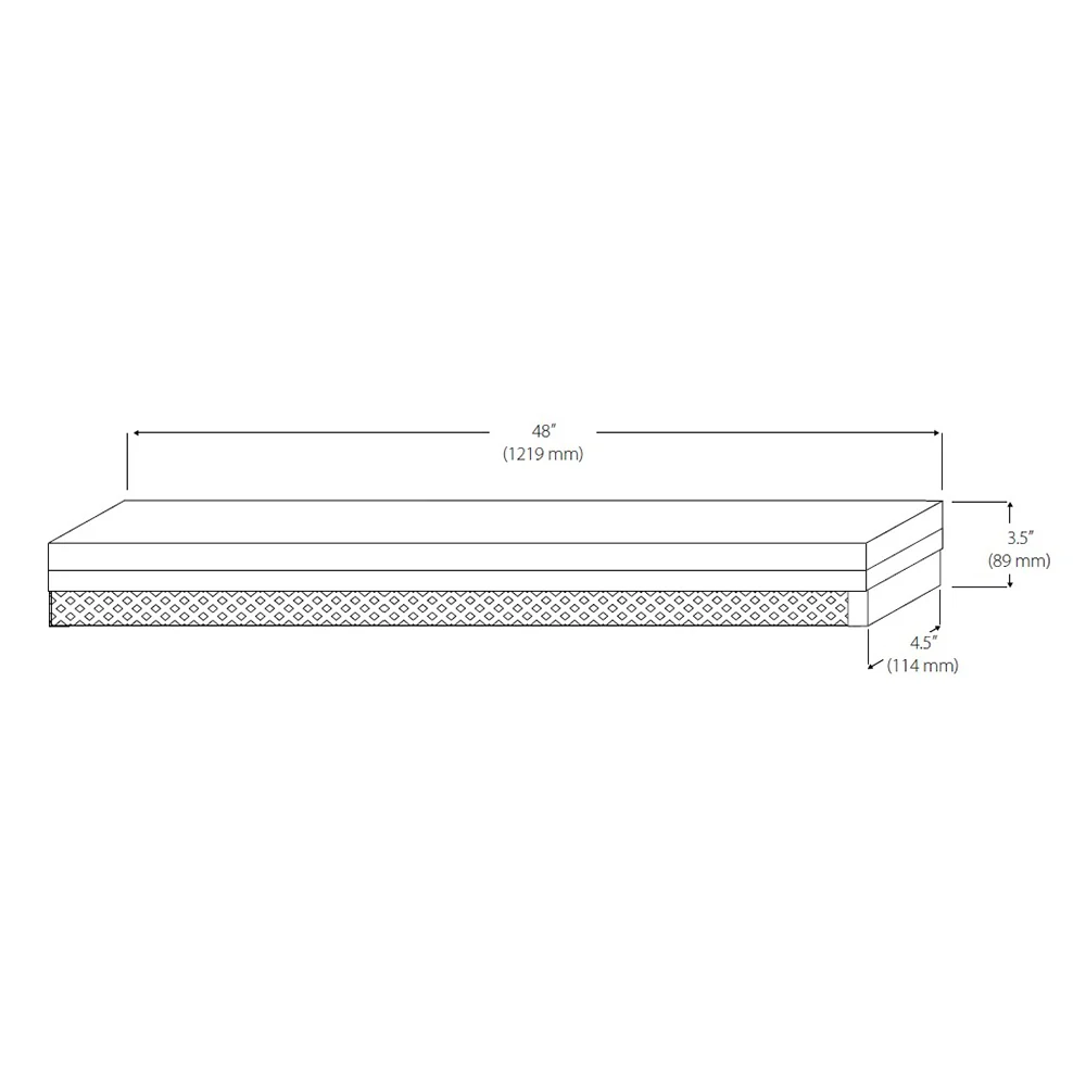 NICOR 4 foot Linear LED Strip Light in 3000K - Image 3