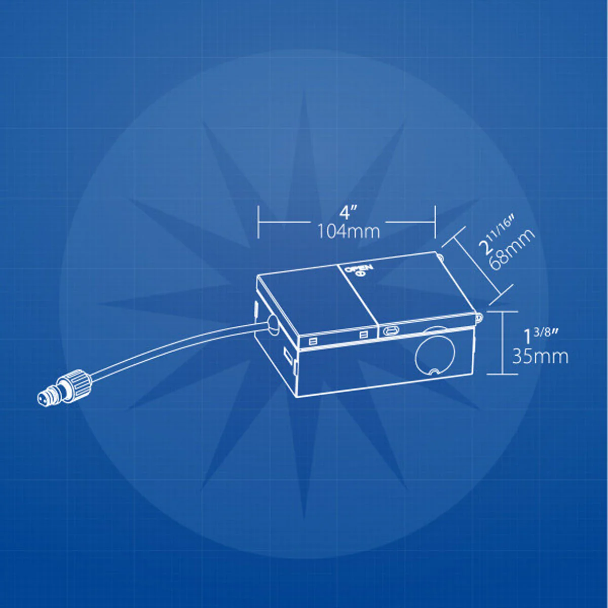 Nicor RELSR 4-in Square Selectable Regressed LED Remodel Downlight - Image 3