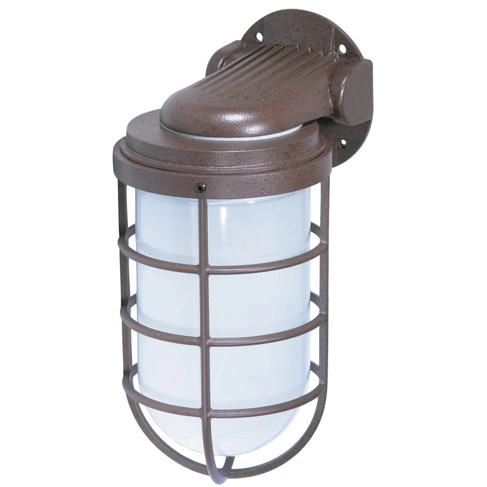Nuvo 1-Light 300w 11" Style Wall Mount w/ Frosted Glass in Old Bronze Finish