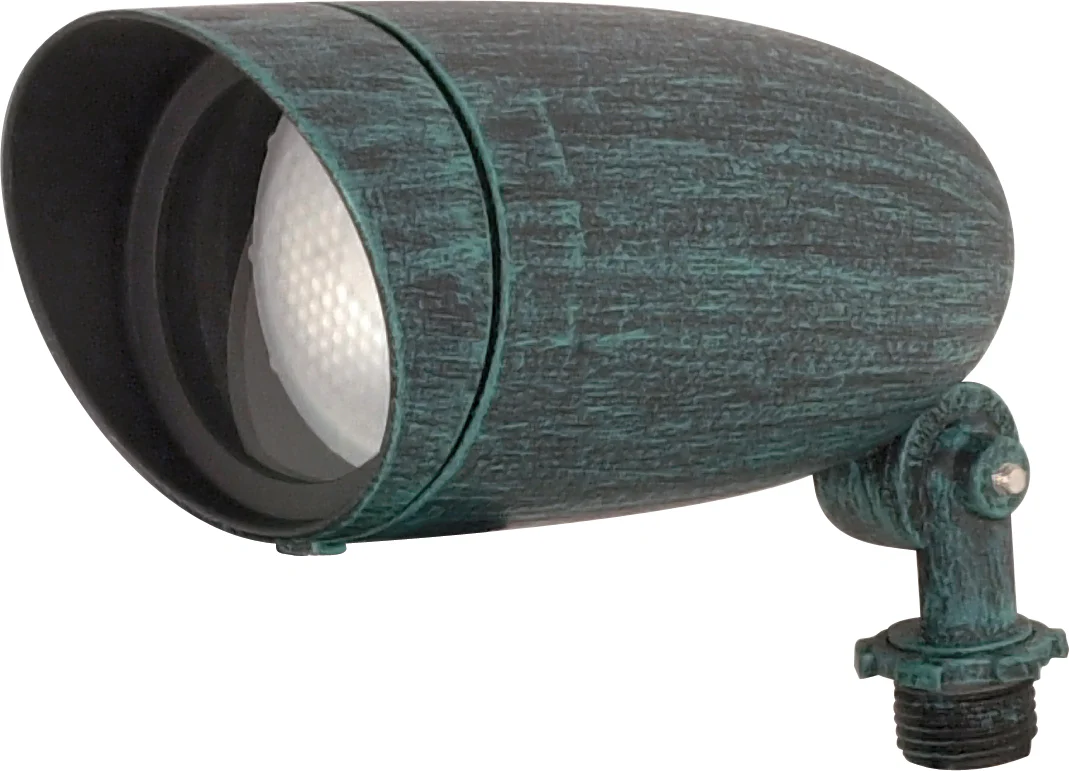 Nuvo 1-Light 7" Landscape Flood - PAR20 Flood w/ Antique Verdi Finish