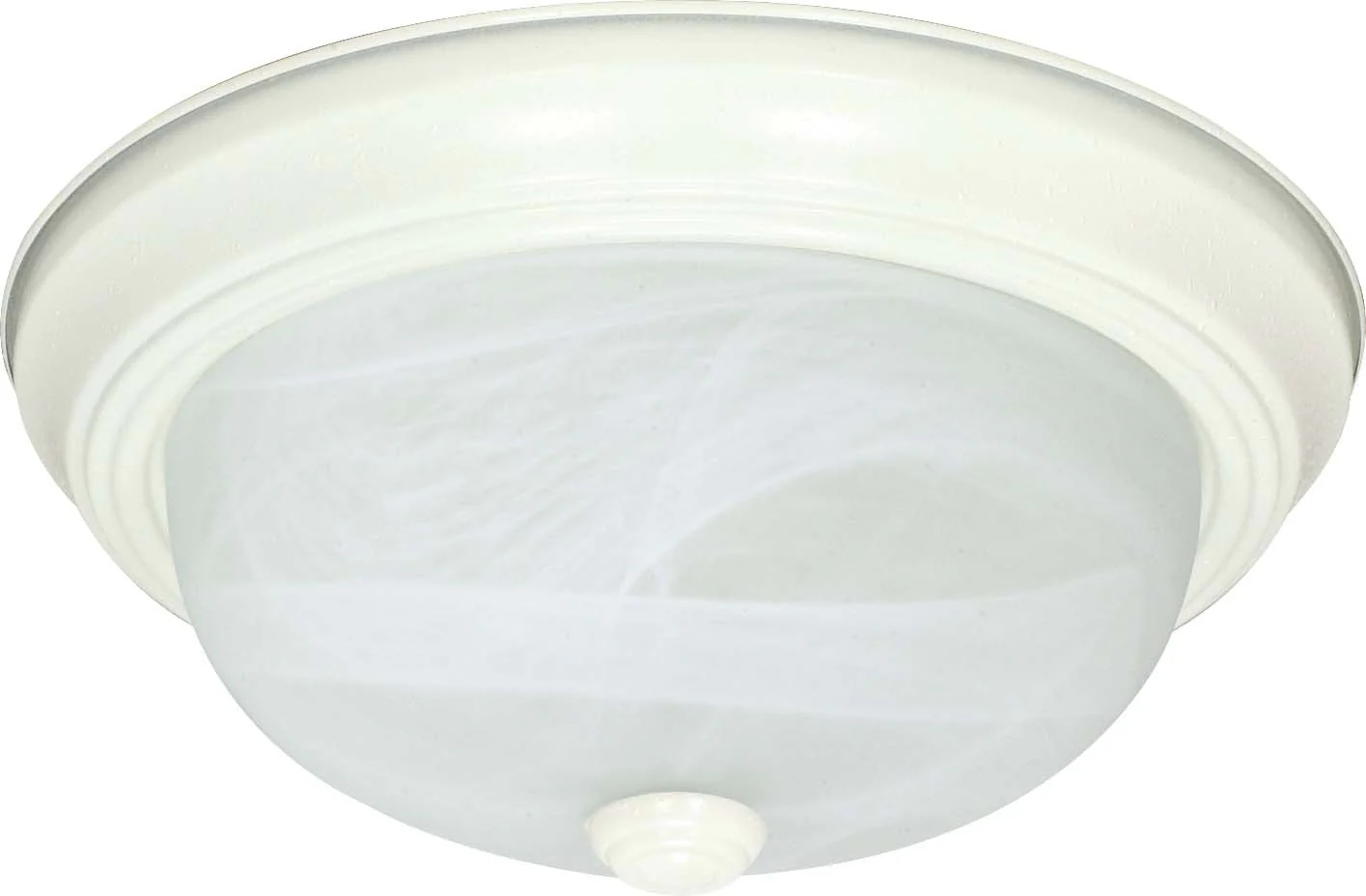 Nuvo 2 Light ES 11 in Flush Fixtue w/ Alabaster Glass -   w/ 13w GU24 Lamps