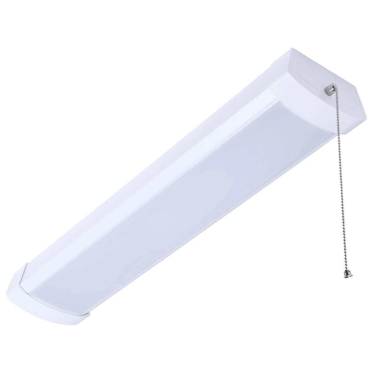 Nuvo 20w LED 2FT Wrap with Pull Chain CCT Selectable White Finish