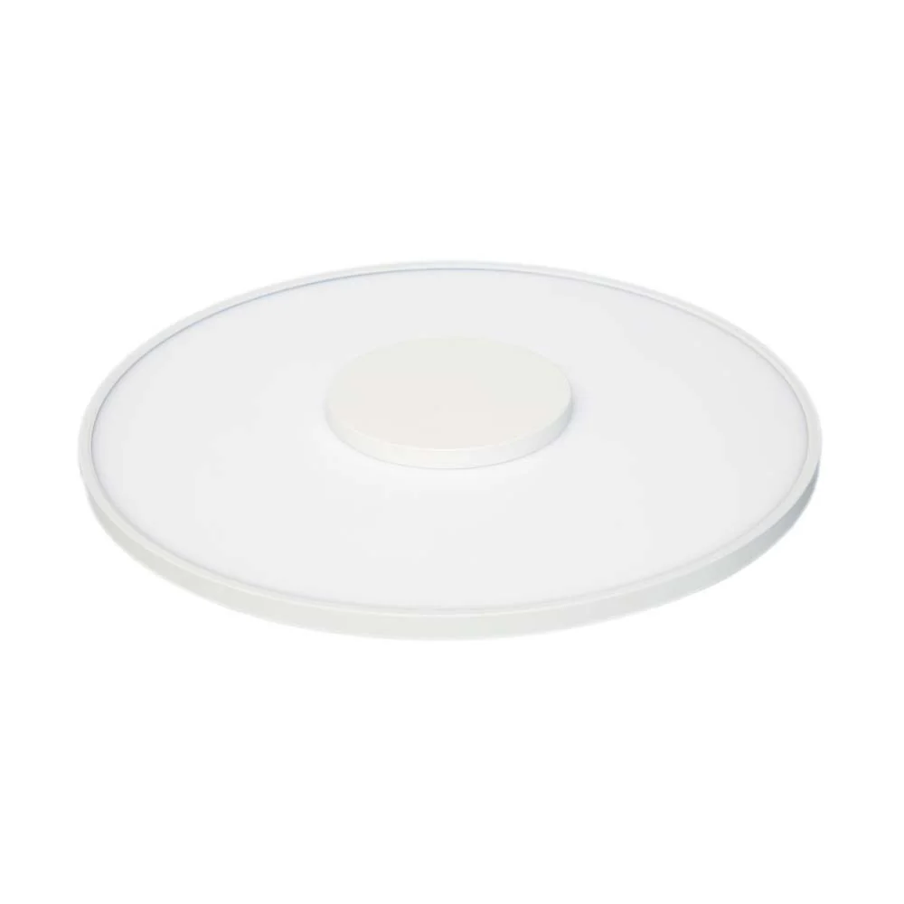 Nuvo 31.5w 17" Flush Mount LED Fixture Round Shape in White Finish