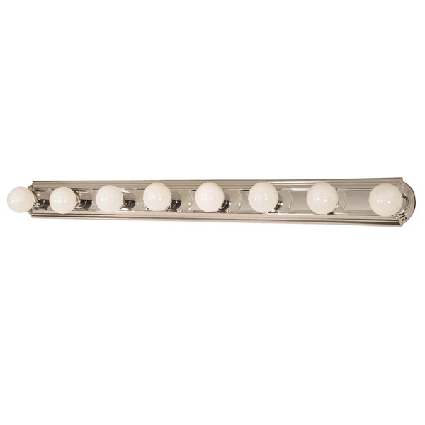 Nuvo 8 Light - 48 inch - Vanity - Racetrack Style