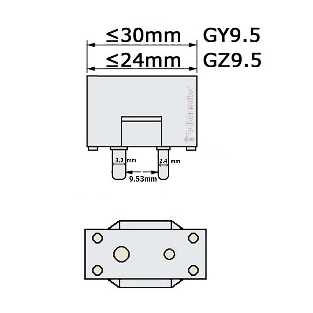 OSRAM HTI 152 bulb 152w GY9. 5 metal halide lamp - Image 2