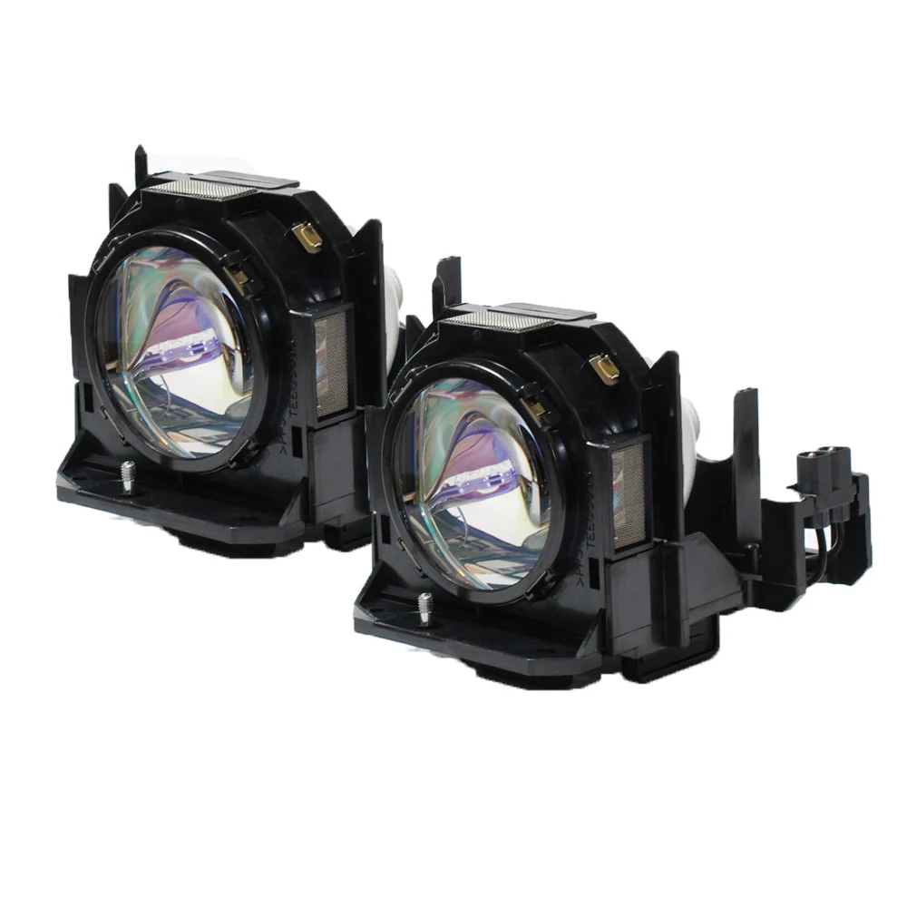 Panasonic PT-D5000U Projector Housing with Genuine Original OEM Bulb