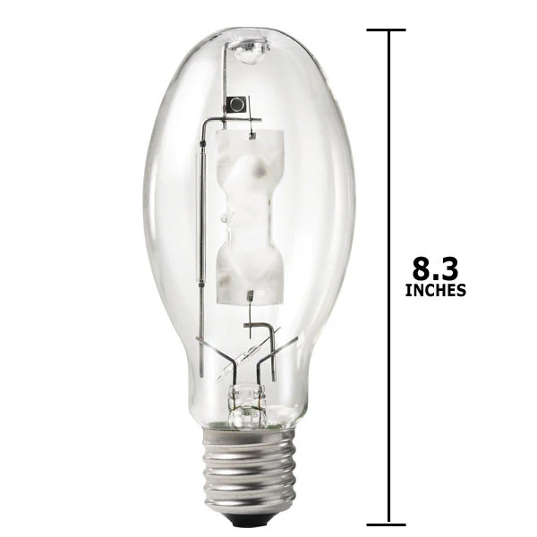 Philips 250w ED28 Pulse Start 3800K Cool White Metal Halide Light Bulb - Image 2
