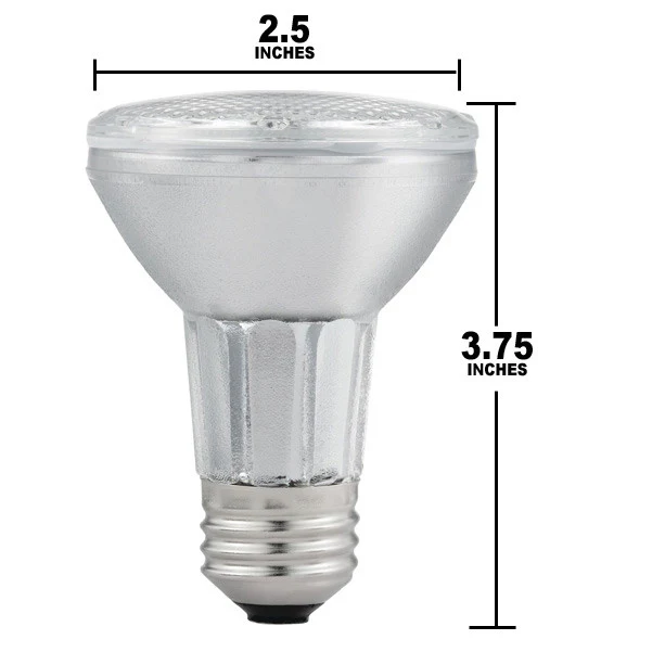 Philips 35w PAR20 FL30 Cool White 4100K E26 MasterColor CDM HID Bulb - Image 2