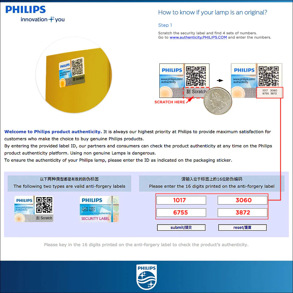Philips 35w D3S Xenon Standard Original Quality Automotive Bulb - Image 5