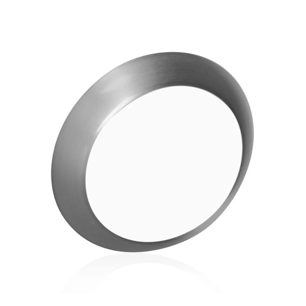 RSD 5/6-inch Selectable LED Round Surface Mount Downlight - Nickel Finish