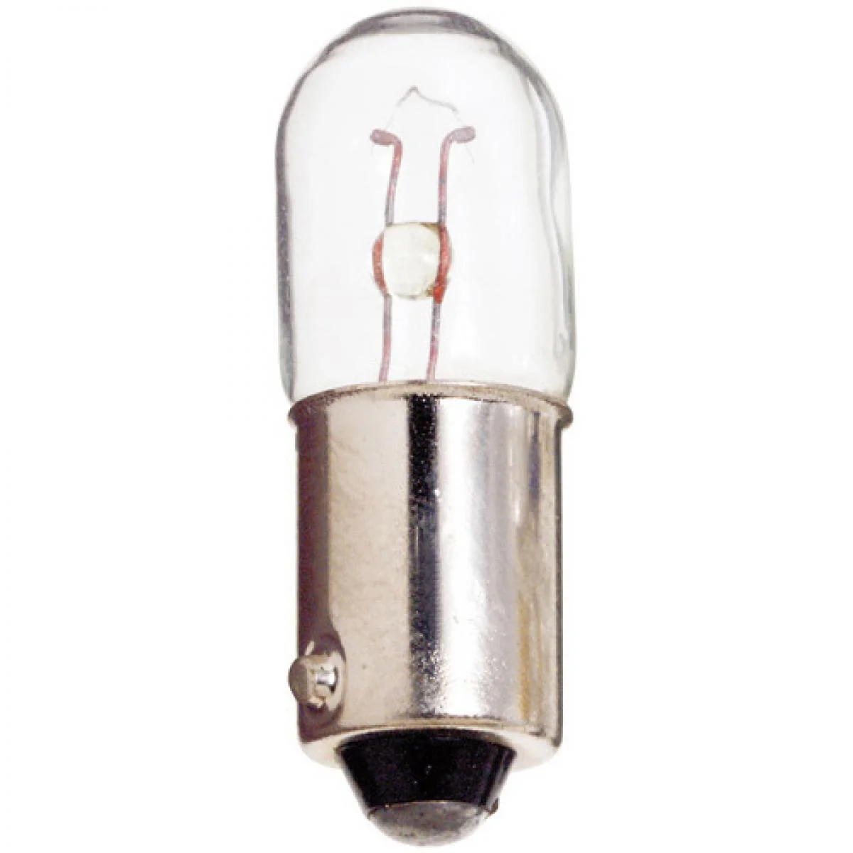 Satco 1.44w T3.25 miniature BA9s Miniature Bayonet base 14.4v Clear Bulb