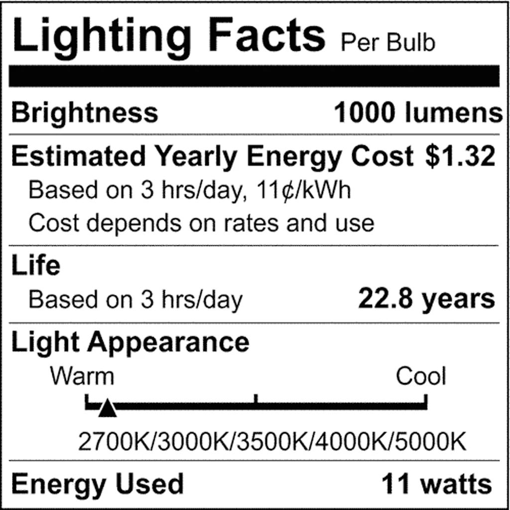 Satco 11w PAR30SN LED E26 Base 40deg 120v CCT Tunable Silver Finish Bulb - Image 7