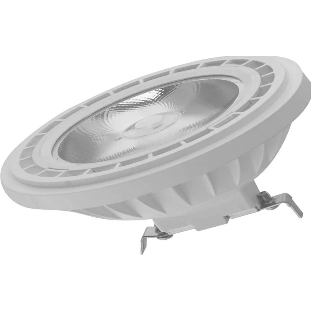 Satco 12w AR111 COB LED 850 Lumens G53 Base 3000K 12v 12 Degree Spotlight Bulb - Image 2