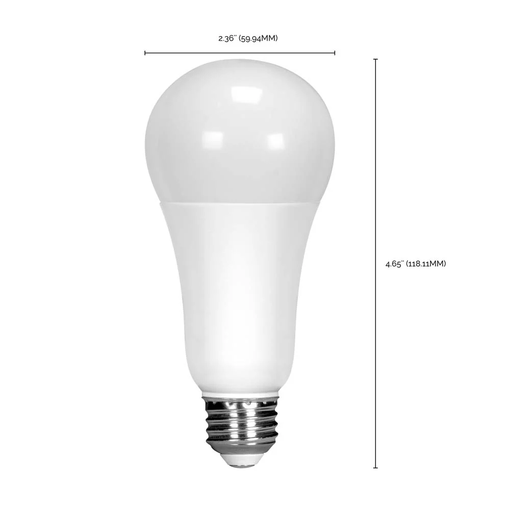 Satco 16.5w A19 LED 3000K Medium Base - 100W equiv - Image 2