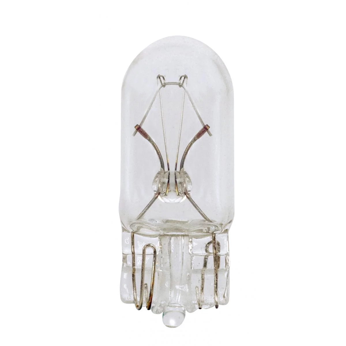Satco 3.78w T3.25 miniature W2.1x9.5d Mini Wedge base 14v Clear Bulb